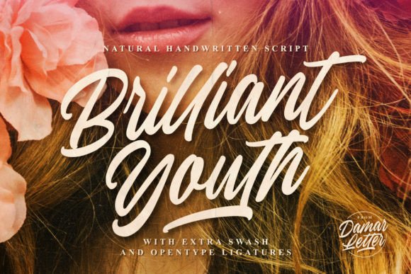 Brilliant Youth: The Script Font for Modern Branding