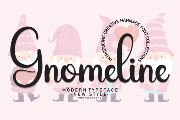 Gnomeline: A Script Font for Web Designers