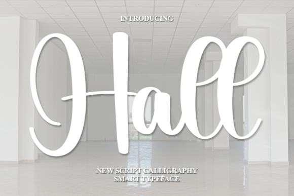Hall: A Trendy Font for Business Branding