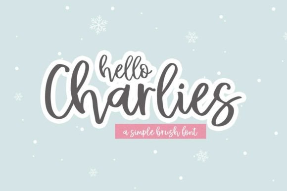 Hello Charlies: A Handwritten Font for Web Design