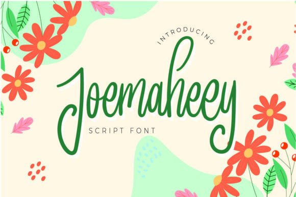 Joemaheey: A Playful Script Font for Modern Web Design