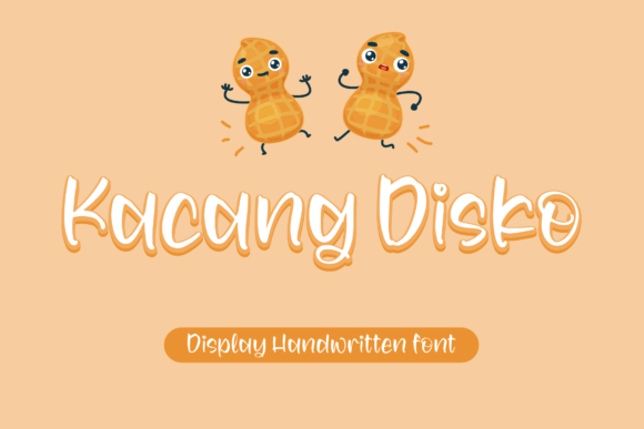 Kacang Disko: A Playful Handwritten Font for Web Design
