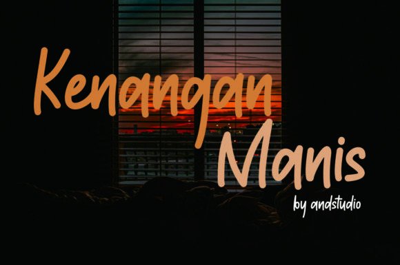 Kenangan Manis: A Handwritten Typeface for Modern Web Design