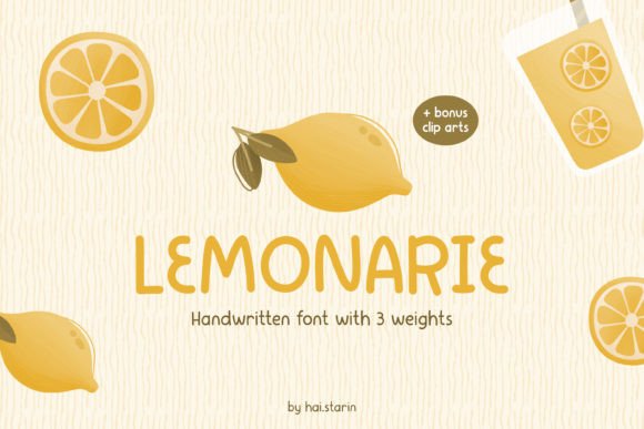 Lemonarie: A Fresh Font for Creative Campaigns