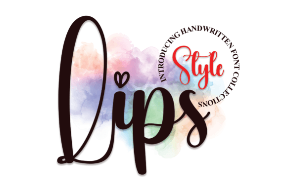 Lips: A Handwritten Font for Web Design