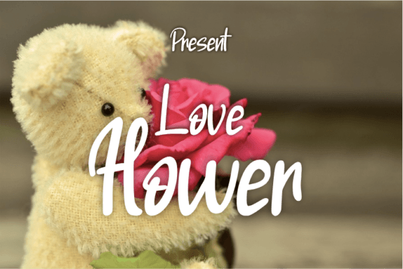Love Flower Font: Elegant Script for Branding