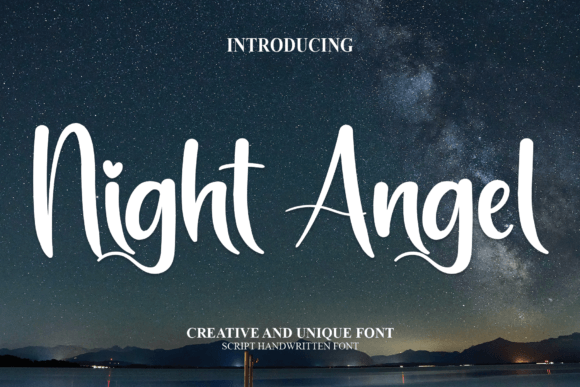 Night Angel: A Font for Polished Branding