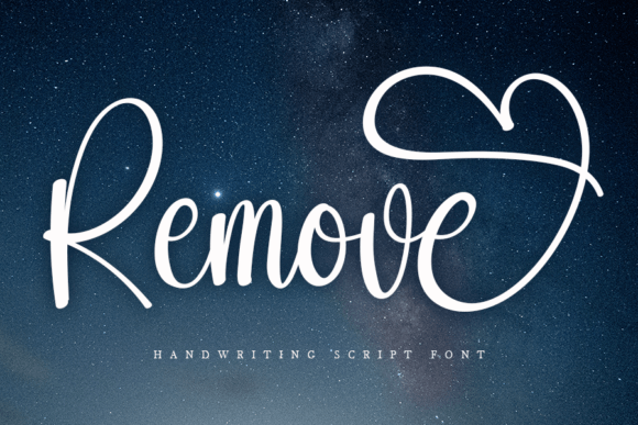 Remove: A Stylish Font for Business