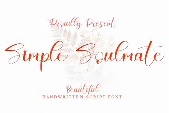 Simple Soulmate Font for Business