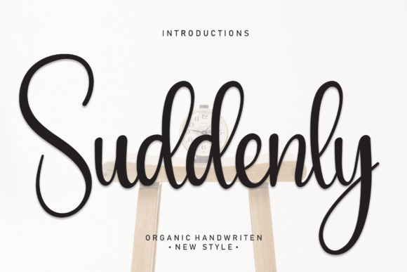 Suddenly: A Font That Makes Your Brand Shine