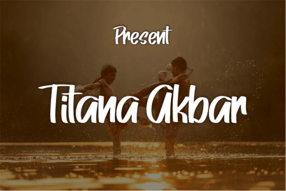 Titana Akbar Font for Elegant Design