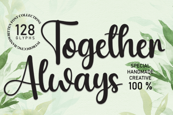 Together Always: A Script Font for Creative Brands