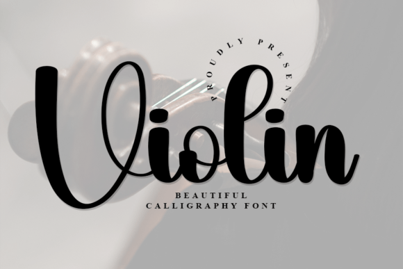 Violin Font: The Script Typeface That Elevates Campaign Design